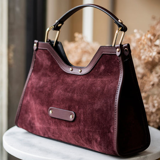 Borsa in pelle Scamosciata - DALIA Mini